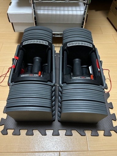 ①TOP FILM 可変式ダンベル パワーブロック41kg 送料込み！ ①TOP FILM