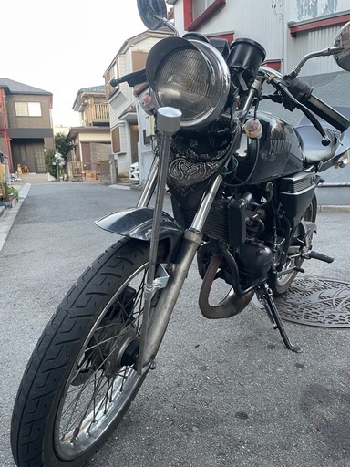 YAMAHA SRX600-2 青 車検予備検対応車 エンジン始動動画 半額配送