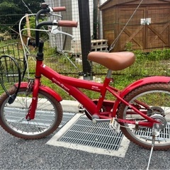 【引き取り限定/神奈川県】子供用 自転車 18インチ 赤 引き取り限定/神奈川県】子供用 自転車 18インチ 赤