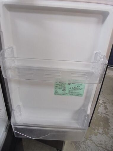 トレーにワレあり 2ドア冷蔵庫 146L 2017年製 三菱 MR-P15A-B ブラック