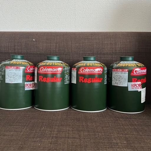 【4個セット】コールマン ガスカートリッジ 純正LPガス燃料　Tタイプ　470g 5103A470T Coleman