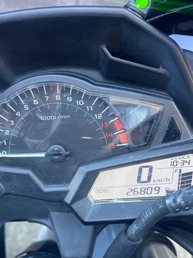 バイク EX250L ninja250 自賠責4年付 京都