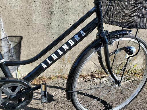 B537 普通自転車☆ALHAMBRA☆6段変速☆27インチ