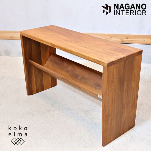 NAGNO INTERIOR(ナガノインテリア)のウォールナット材 サイドテーブル