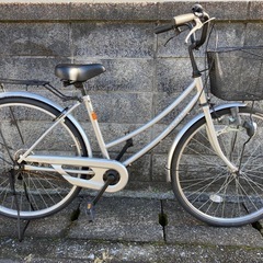 J059☆サビキズ使用感有り☆普通自転車☆COCONUT☆LEDダイナモ☆26インチ