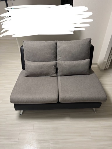 【美品】2人掛けソファ　元価格33990円　幅124cm