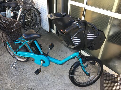 地域限定送料無料 パナソニック ギュットミニ 三人乗り 13,2AH 20