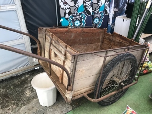 現役　リヤカー