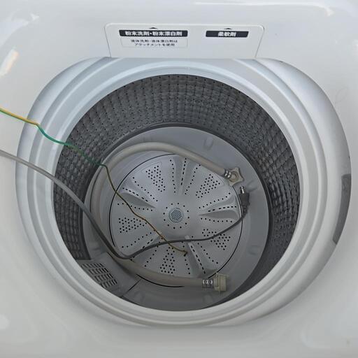 美品 Haier インバーター洗濯機 ホワイト JW-UD70A(W) [洗濯7.0kg 