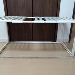 N609☆泉洋化工製☆レンジボード☆食器棚☆キッチンボード☆幅1605mm