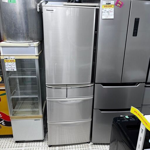 引取限定激安販売】Panasonic 冷蔵庫 NR-E434TL-N 2010年製 427L 