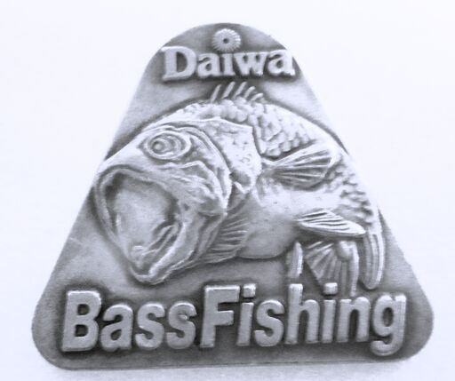 ピンバッジ　釣り　DAIWA　Bass Fishing