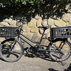 中古自転車3291 ブリヂストン トートボックス TBL3T5 24×22インチ