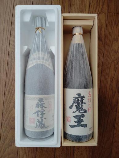 ☆　本格芋焼酎　森伊蔵 ＆ 魔王 １８００ｍｌ× 2本セット　☆