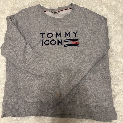 TOMMY ICON グレー トレーナー