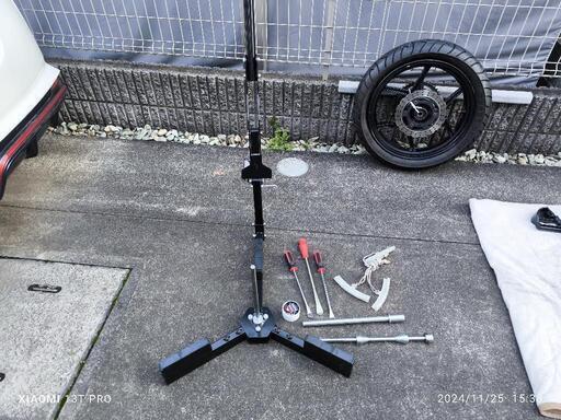 バイク用 タイヤチェンジャー バランサーセット