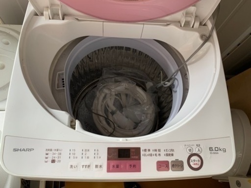 シャープ ES-GE6A 価格比較 - 価格.com SHARP 全自動洗濯機 ES-GE6A-P