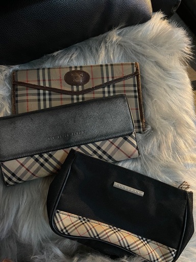 バーバリー BURBERRY 財布 長財布 手帳ケース ポーチ セット