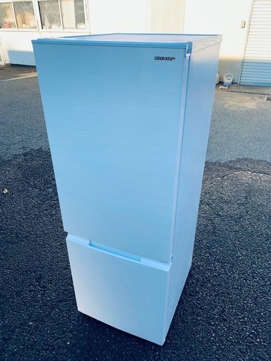 ♦️SHARPノンフロン冷凍冷蔵庫【2021年製】SJ-D18G-W 使い慣れ 