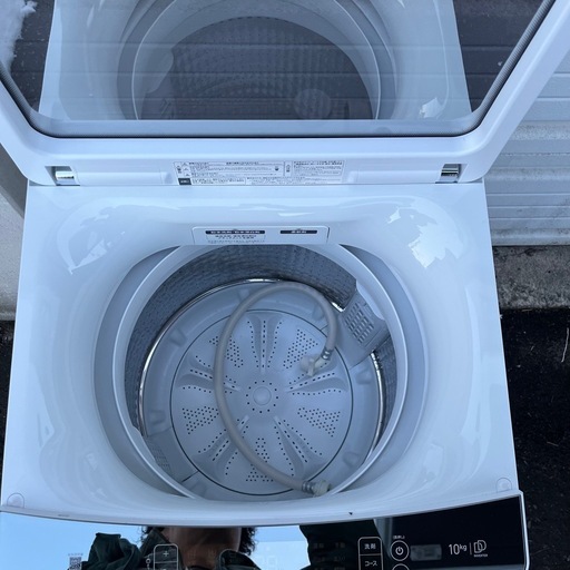 ハイアール 洗濯機 JW-KD100A 10kg 液体洗剤自動投入 2024年製 Amazon