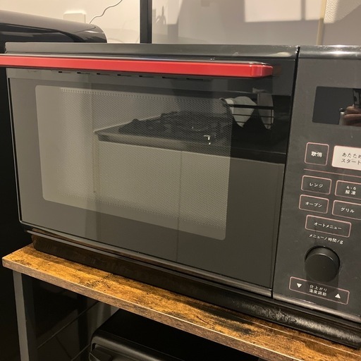 R2772) TOSHIBA 中古東芝 フラットオーブンレンジ 850W ER-T16（W