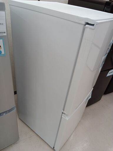 SHARP 冷蔵庫 2ドア 152L SJ-D15G (つけかえどっちもドア/ホワイト系 