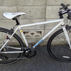 クロスバイク　REUNION LILU（レユニオンリル）ホワイト　 シマノ8速 700X25C 460mm 美品　160cm以上
狭山市引取限定 クロスバイク REUNION LILU（レユニオンリル）ホワイト シマノ8速