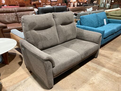 【愛品館 市原店】ニトリ｜ファブリック2人掛けソファ