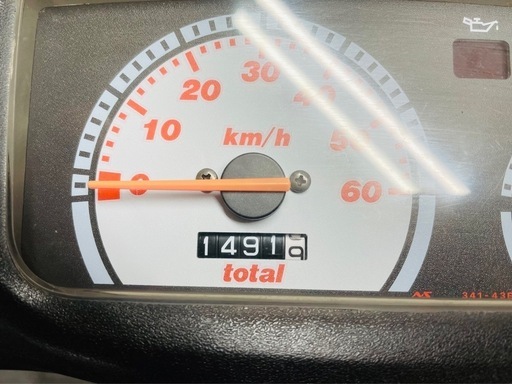 1491km ☆始動動画あり☆ ZZ ジーツー CA1PB スズキ 原付