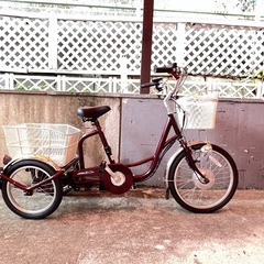 売約済み) 整備済み!!大人用三輪車