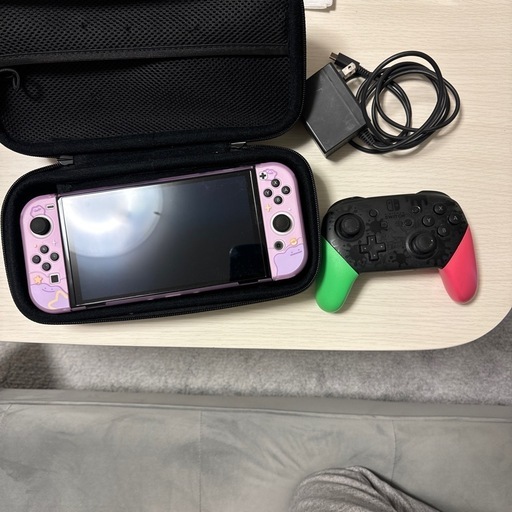 Switch有機EL ニンテンドースイッチ 有機ELモデル GCコントローラー/SD