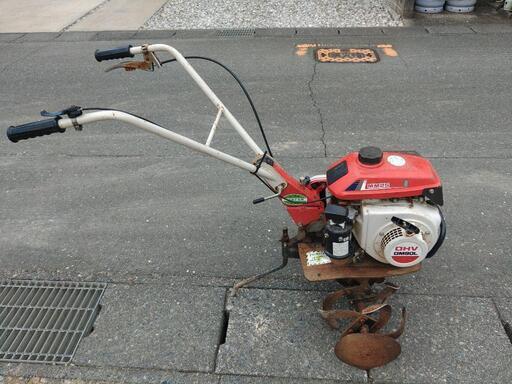耕運機　家庭菜園　DIY 自然　ふれあい　季節