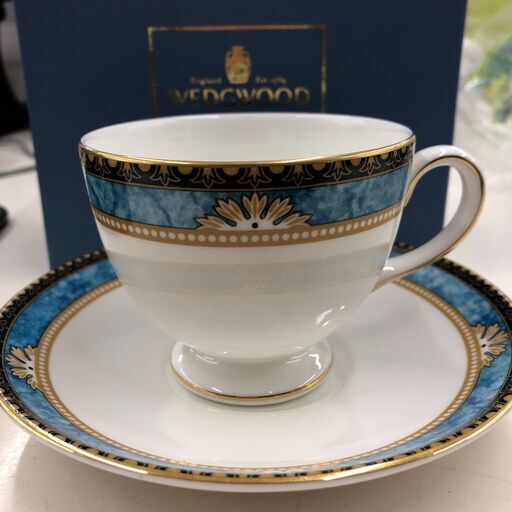 ウェッジウッド WEDGWOOD ティーカップ&ソーサー ワイルドストロベリー