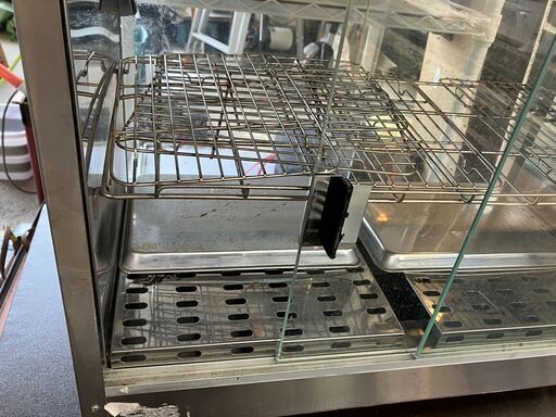 テンポスバスターズ ホットショーケース 保温 お弁当 お惣菜 温め フードウォーマー TBHS-600S テンポスバスターズ ホットショーケース 保温 お弁当 お惣菜 温め