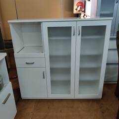 店頭引き取り限定！ ニトリ 食器棚 【?リサイクルモールみっけ柏?】
