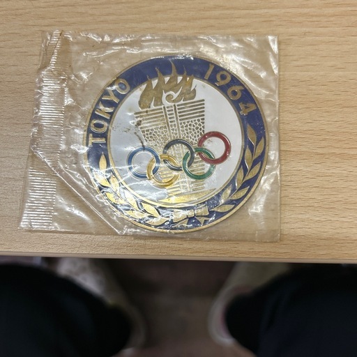希少 当時物 1964年 東京オリンピック 公式 記念マーク シール ステッカー 第18回オリンピック東京大会