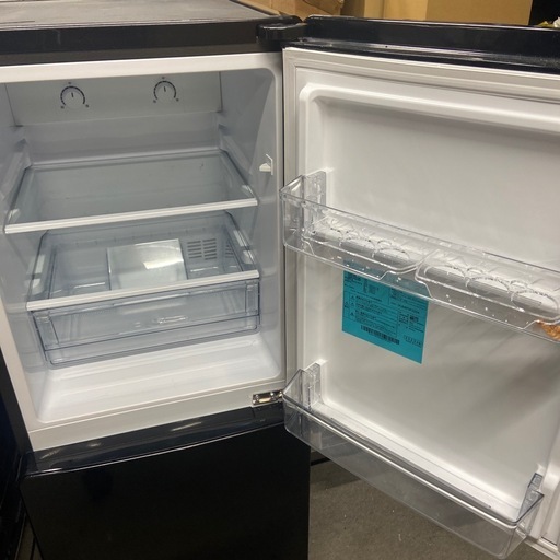 ハイアール ノンフロン冷凍冷蔵庫 JR-NF148DK 2023年 ハイアール(Haier) アウトレット家電 JR-NF148DK W 冷凍冷蔵庫 148L