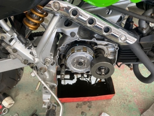 さいたま市〜 カワサキ ksr110 4スト、原付二種、油圧クラッチ