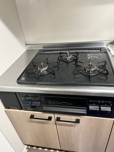 美品　ビルトインコンロ　タカラスタンダード　プロパンTN36V-60T 2024年製