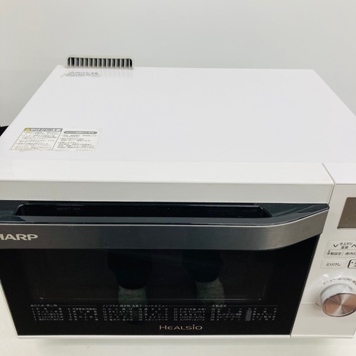 201)【美品/2022年製】東芝 オーブンレンジ ホワイト ER-V18 フラット