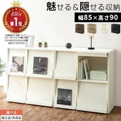 取りに来れる方限定】フラップ式本棚売ります