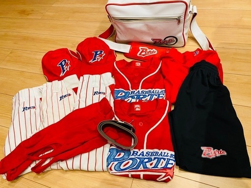 野球スクール　ポルテ ユニフォーム等イロイロセット 野球スクール ポルテ ユニフォーム等イロイロセット 野球ポルテ