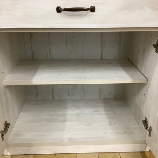 天然木 ウレタン塗装 ヴィンテージ 食器棚 本棚 置物台