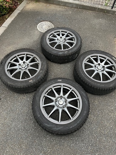 215/55/r17】 スタッドレス タイヤホイールセット【ピレリ】 ICE