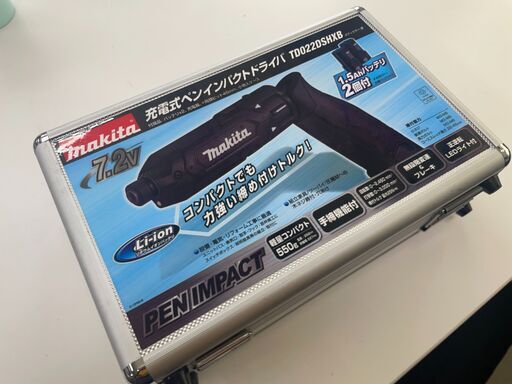 【中古美品】マキタ充電式ペンインパクトドライバ TD022D