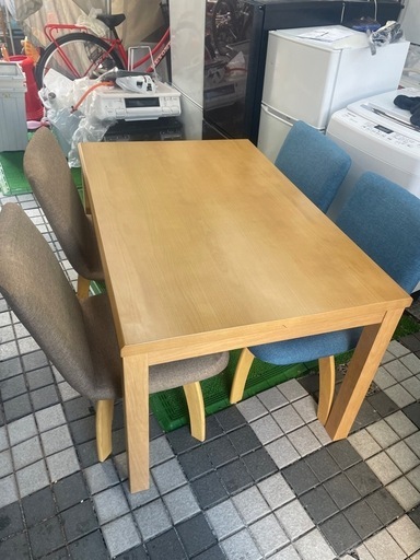 こたつハイタイプ　ダイニングセット