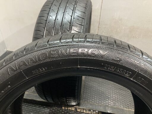 TOYO NANOENERGY 3 plus 215/45R17 17インチ 夏タイヤ 2本 23年製 バリ