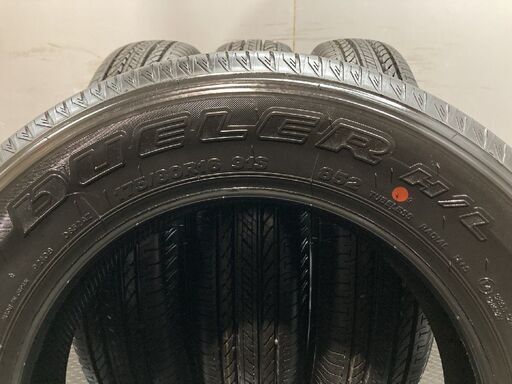 新車外し】2024年製 BS BRIDGESTONE DUELER H/L 175/80R16 16インチ 夏 