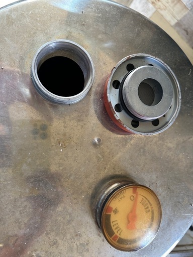 灯油タンク＆ボイラー 灯油ボイラー 灯油ボイラー及び給油がラクな油