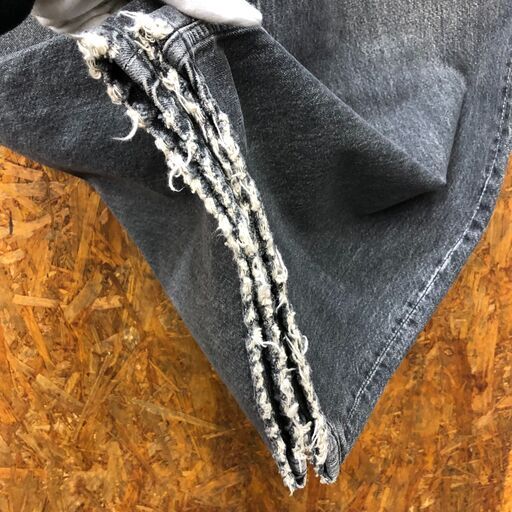 【A116】ヴィンテージデニムパンツ DAIRIKU ブラック